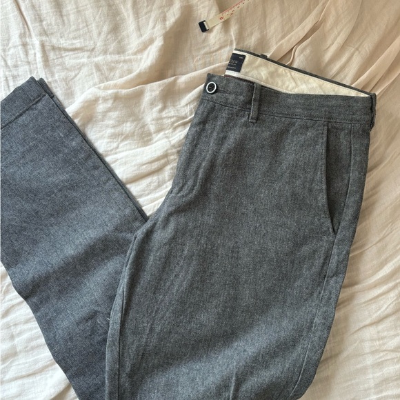 - J crew brushed cotton pants - Picture 3 of 6